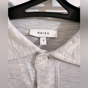 Reiss Mens Jersey Long Sleev Shirt